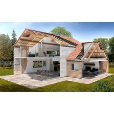 Isolant réflecteur alvéolaire souple haute performance à pare-vapeur intégré | Hybris Lambda 31