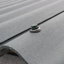 Plaques ondulées en fibres-ciment pour façade | PO5 & PO6 Teinte Naturelle