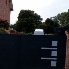 Portail battant Lame 220 | Déco inox