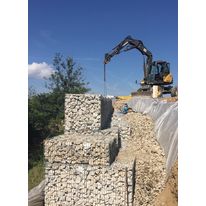 Gabions pré-remplis électrosoudés pour travaux de génie-civil | GABION PREFAGAB
