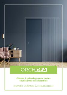 Catalogue complet gamme ORCHIDEA _ Chassis à galandage