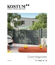 Catalogue Kostum portail, clôture, garde-corps 2022