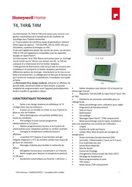 Thermostat digital | T4/T4R