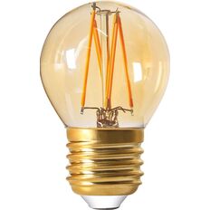 Ampoule LED à filament : Sphérique G45 Filament LED 4W E27 340 lm 2 200 K Amb dim.