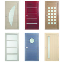 Porte d'entrée mixte bois-aluminium en six modèles | Portes Compact