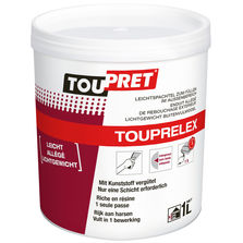 Enduit de rebouchage à séchage rapide pour façades | Toupret Touprelex