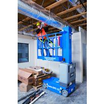 Elévateur vertical à nacelle pour chantiers intérieurs | GRC-12