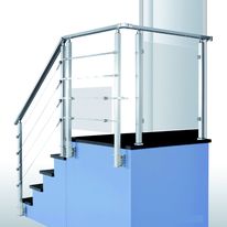 Profilés à section carrée en aluminium pour garde-corps | Square