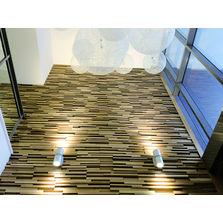 Revêtement mural tridimensionnel en lamelles de bois recyclé | Stack Panel