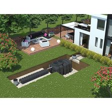 Tunnel d'infiltration / Kits pour eaux usées traitées | KTUNEU