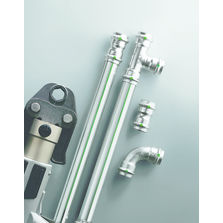 Tubes et raccords en inox à sertir jusqu'à DN 108 | Sanpress