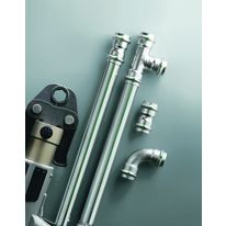 Tubes et raccords en inox à sertir jusqu'à DN 108 | Sanpress