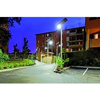 Lampadaires autonomes à leds avec panneau solaire | Soladed