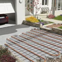 Trame chauffante à puissance constante pour déneigement des rampes et voies d'accès | EM2-CM