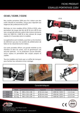 Cisaille électrique