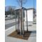 Grille d’arbre | Grille Bios en bois et acier pour aménagements urbains extérieurs