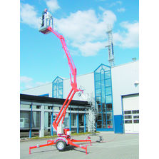 Nacelle hydraulique rotative compacte sur bras articulés | Moskito