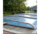 Abri de piscine cintré télescopique | Arabesk