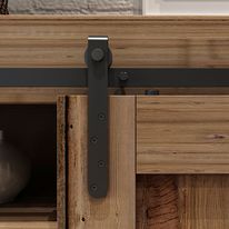 Ferrure de meuble coulissant bois en acier trempé | Bario 5S - AC030119