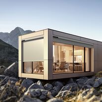 Solozip Solar | Store toile solaire ZIP extérieur de grandes dimensions 