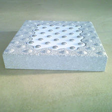 Dalle podotactile à caisse de résonance pour PMR | Mach'Sens Granit