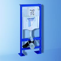 Bâti-support à trappe de visite intégrée pour mur porteur ou non-porteur | Rapid SL pour WC