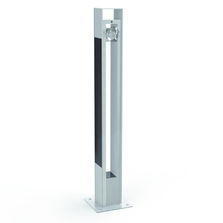 Borne d'éclairage extérieur autonome à led et bluetooth | Borne Onyx e.Compact