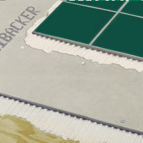 Plaque de sol à base de ciment pour revêtements carrelés | Hardibaker 250