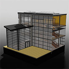 Configurateur d'objets BIM en aluminium pour le bâtiment | BIM WICONA