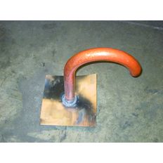 Crosse en cuivre pour passage de câbles ou canalisations | Crosse cuivre