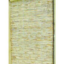 Panneau en roseau pour coffrage ou support d'enduit en terre | Panneau isolant en roseau