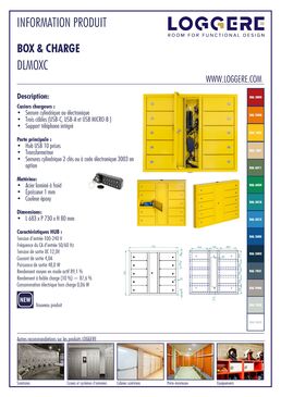 Le casier métallique Box&Charge
