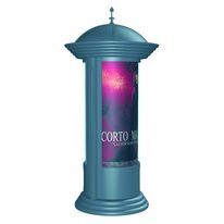 Colonne d'affichage simple ou double face | Colonne Ming