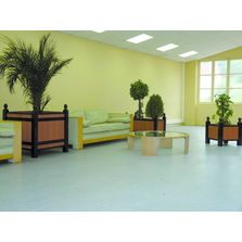 Jardinières à remplissage en lames composites | Jardinières