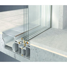 Menuiserie coulissante encastrée de grandes dimensions | S650 PHOS