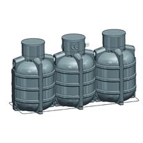 Unité d'épuration par boues activées jusqu'à 5 250 litres de capacité de traitement | PureStations