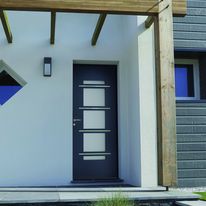 Porte d'entrée aluminium contemporaine | Volt