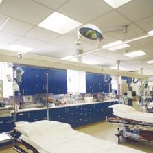 Rockfon® MediCare® Air | Plafond acoustique en laine de roche pour milieux hospitaliers