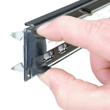 Panneaux de brassage pour connecteurs RJ 45 | Panneaux de brassage Soluclip LCS²