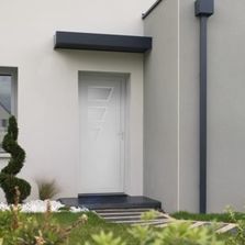 Portes d’entrée PVC à panneau décoratif | Batistyl Habitat