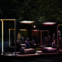 Système lumineux pour espaces urbains | eXtimité