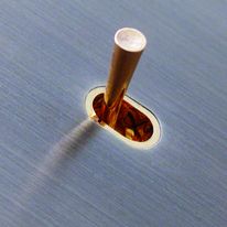 Appareillage en laiton à canon de forme oblong | Canon Oblong