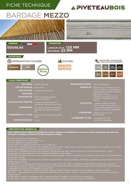 Bardage en Mélèze ou Douglas | Bardage MEZZO