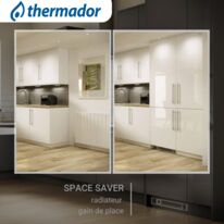 Radiateur gain de place pour chauffage électrique ou hydraulique | Space Saver
