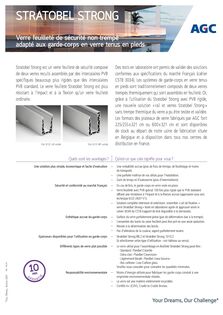 Verre feuilleté pour garde-corps | Stratobel Strong