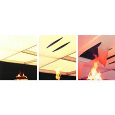 Plafond tendu en non-tissé pour ERP | Smoke Out