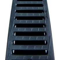 Caniveau de voirie et d'aménagement urbain avec grille en polyamide | Caniveau Kenadrain