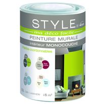 Peinture monocouche en quatre gammes chromatiques | Style