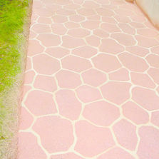 Mortier décoratif pour sols extérieurs | Sika Chapdur décor projeté