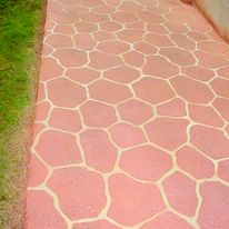 Mortier décoratif pour sols extérieurs | Sika Chapdur décor projeté